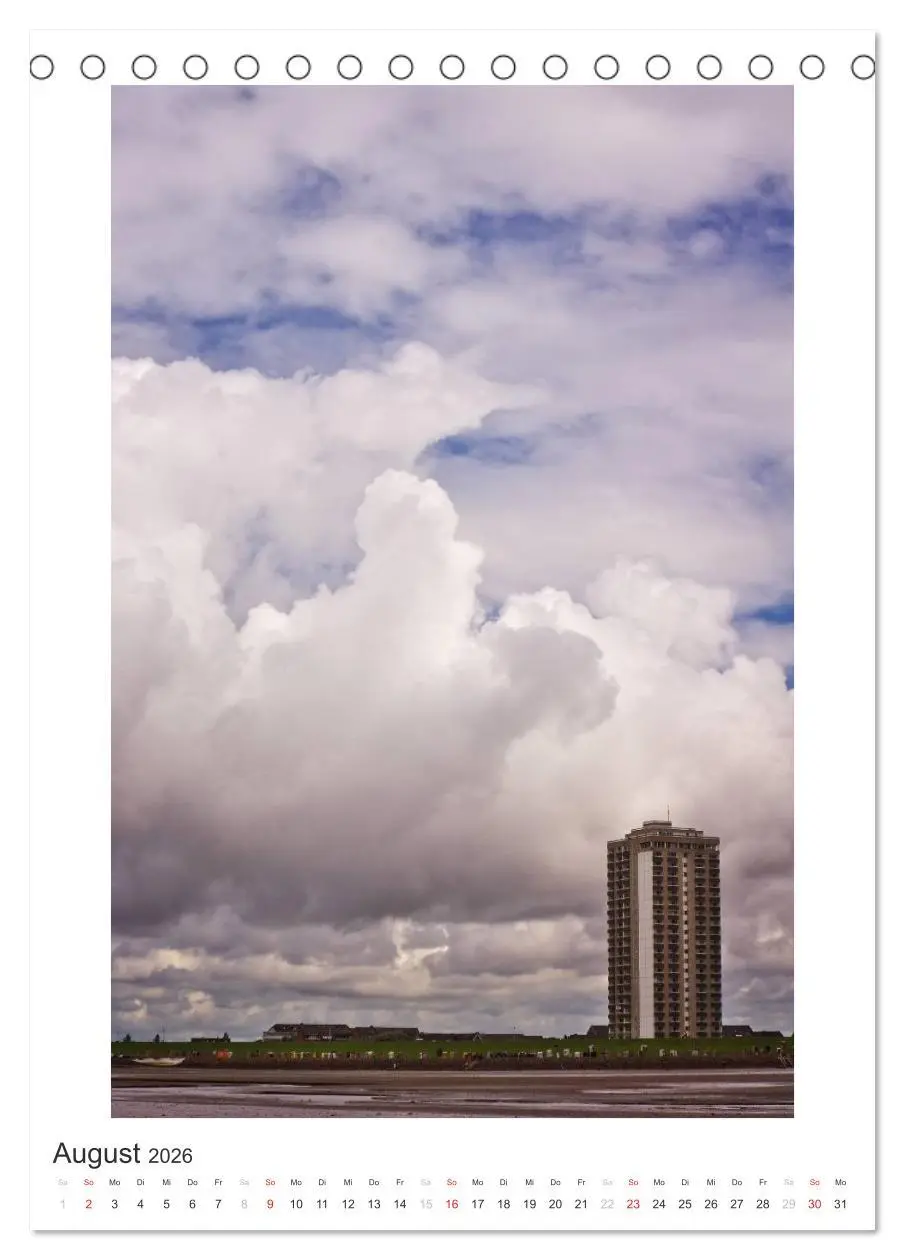 Bild: 9783516455144 | Büsum - Impressionen eines Sommers (Tischkalender 2026 DIN A5...