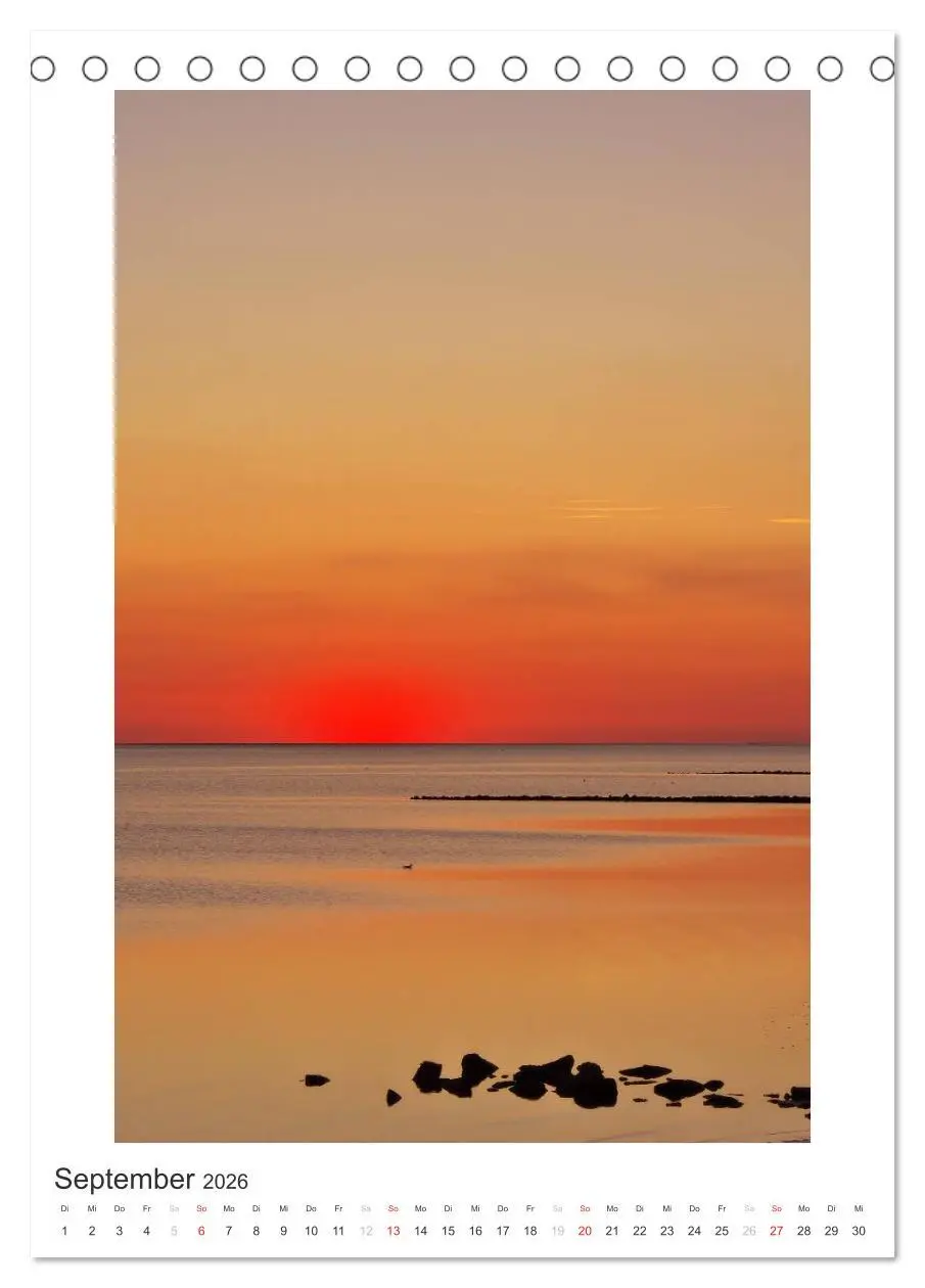 Bild: 9783516455144 | Büsum - Impressionen eines Sommers (Tischkalender 2026 DIN A5...