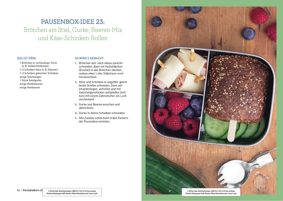 Bild: 9783742315144 | Meal Prep für Kinder | Veronika Pichl | Taschenbuch | 160 S. | Deutsch