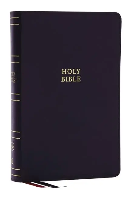 Cover: 9781400335244 | Nkjv, Single-Column Reference Bible, Verse-By-Verse, Black Bonded...