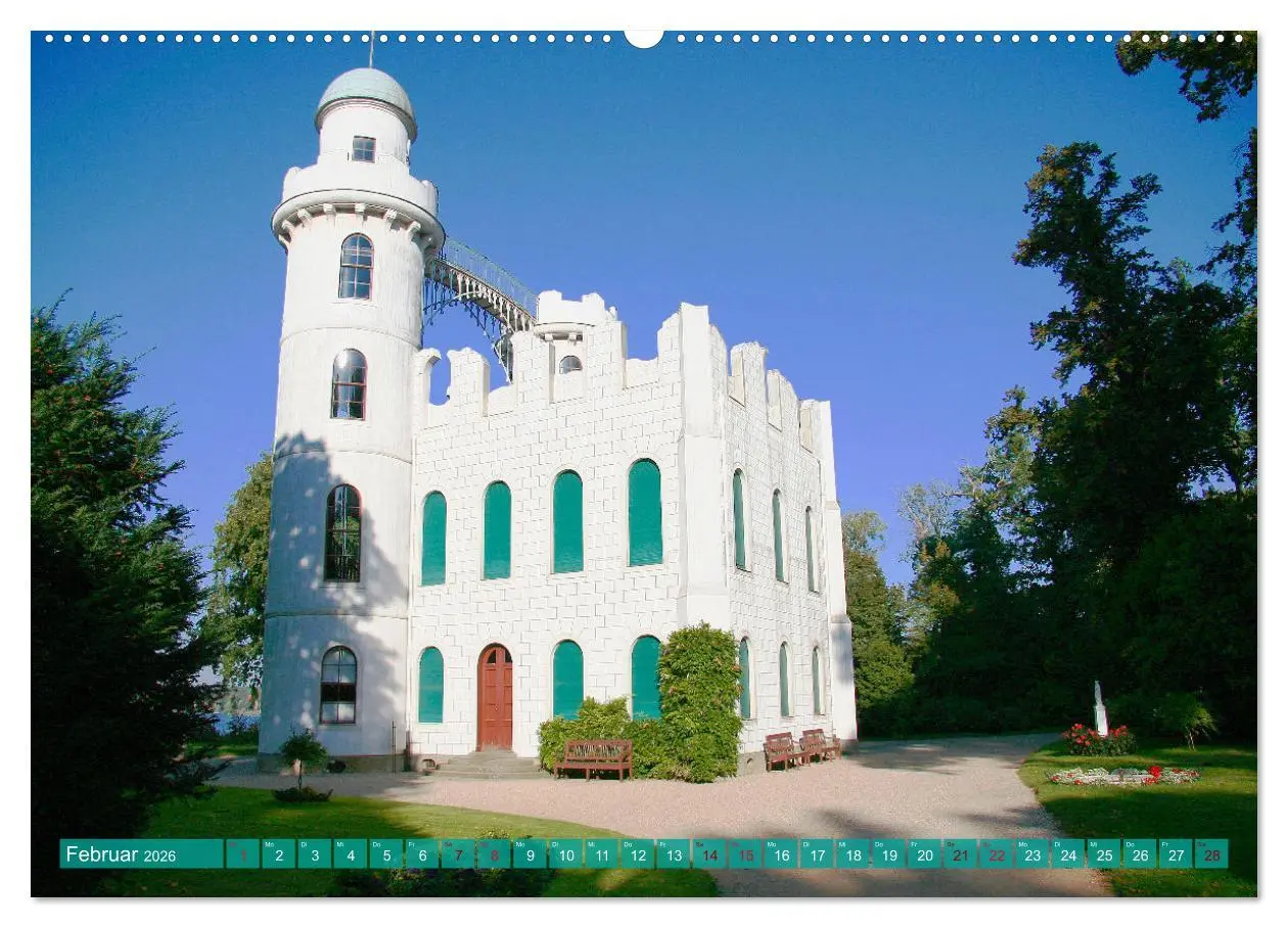 Bild: 9783457595244 | Die Pfaueninsel in Berlin (Wandkalender 2026 DIN A2 quer), CALVENDO...