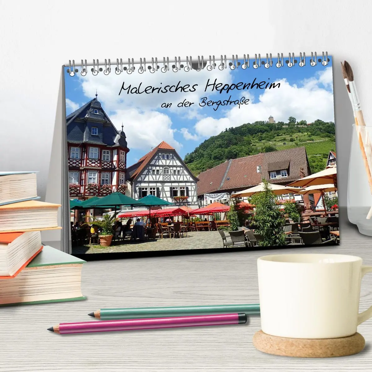Bild: 9783457735244 | Malerisches Heppenheim an der Bergstraße (Tischkalender 2026 DIN A5...