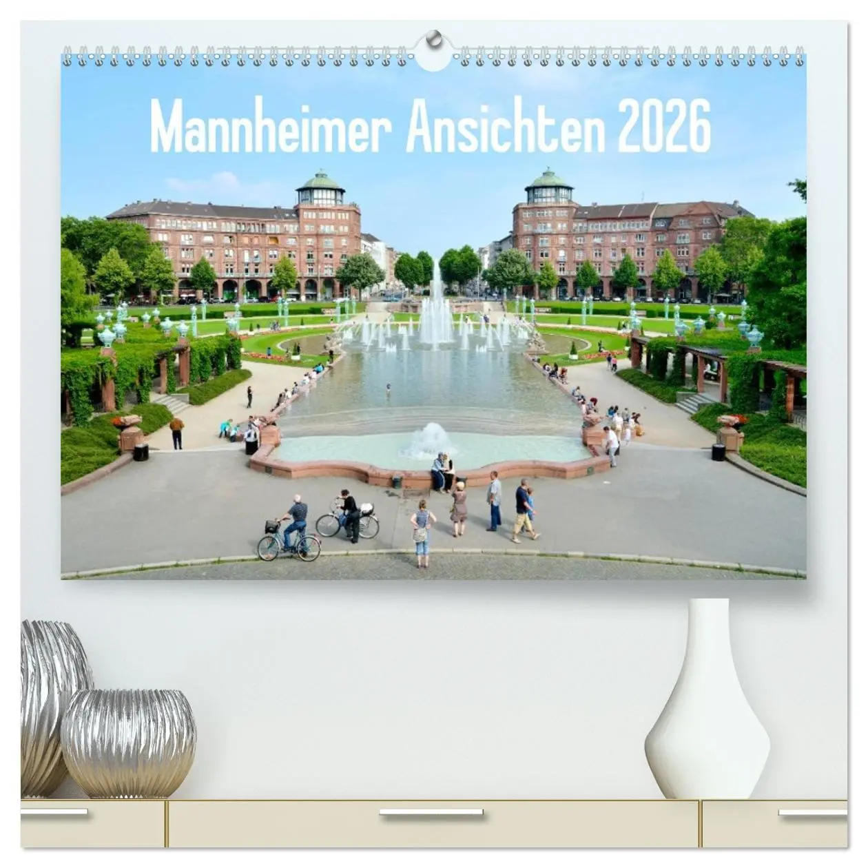 Cover: 9783516205244 | Mannheimer Ansichten 2026 (hochwertiger Premium Wandkalender 2026...
