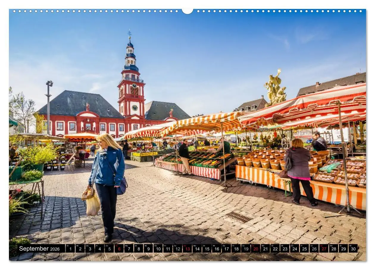 Bild: 9783516205244 | Mannheimer Ansichten 2026 (hochwertiger Premium Wandkalender 2026...