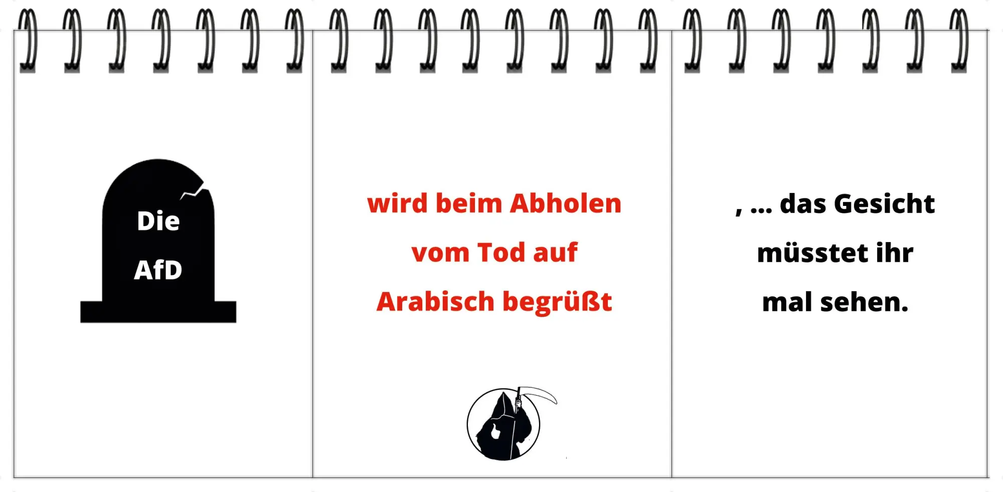 Bild: 9783910775244 | DER STERBINATOR | Über 100.000 Tode zum Selbermachen | der Tod (u. a.)