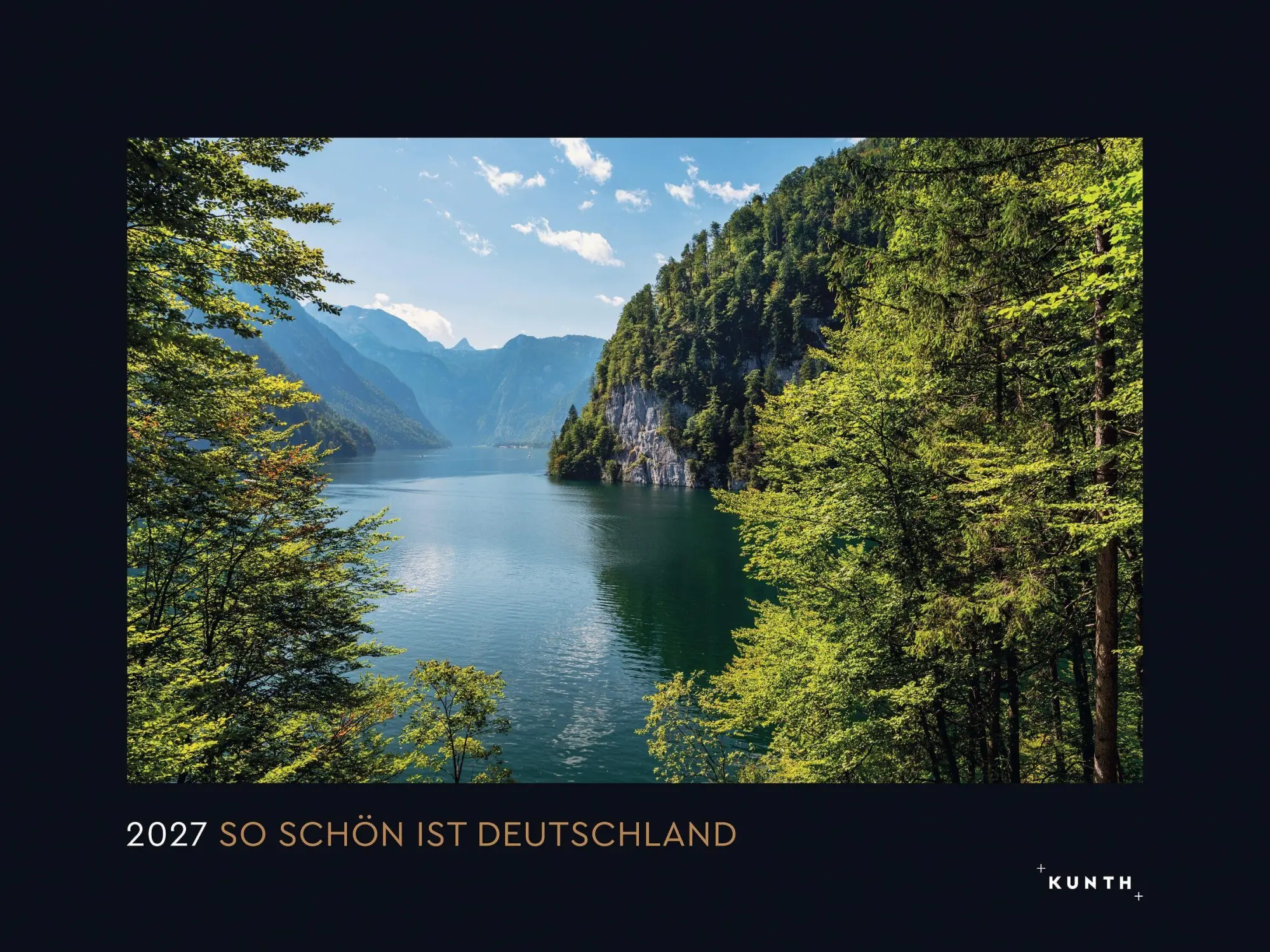 Cover: 9783965915244 | So schön ist Deutschland - KUNTH Wandkalender 2027 | Kalender | 14 S.