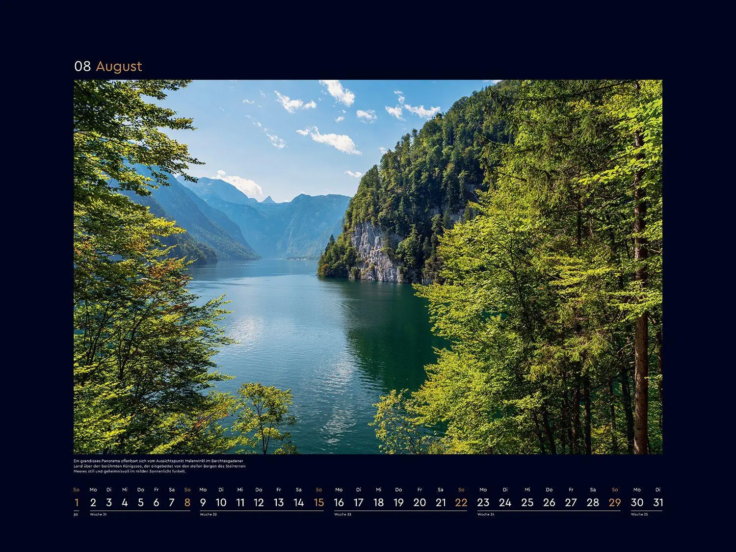 Bild: 9783965915244 | So schön ist Deutschland - KUNTH Wandkalender 2027 | Kalender | 14 S.