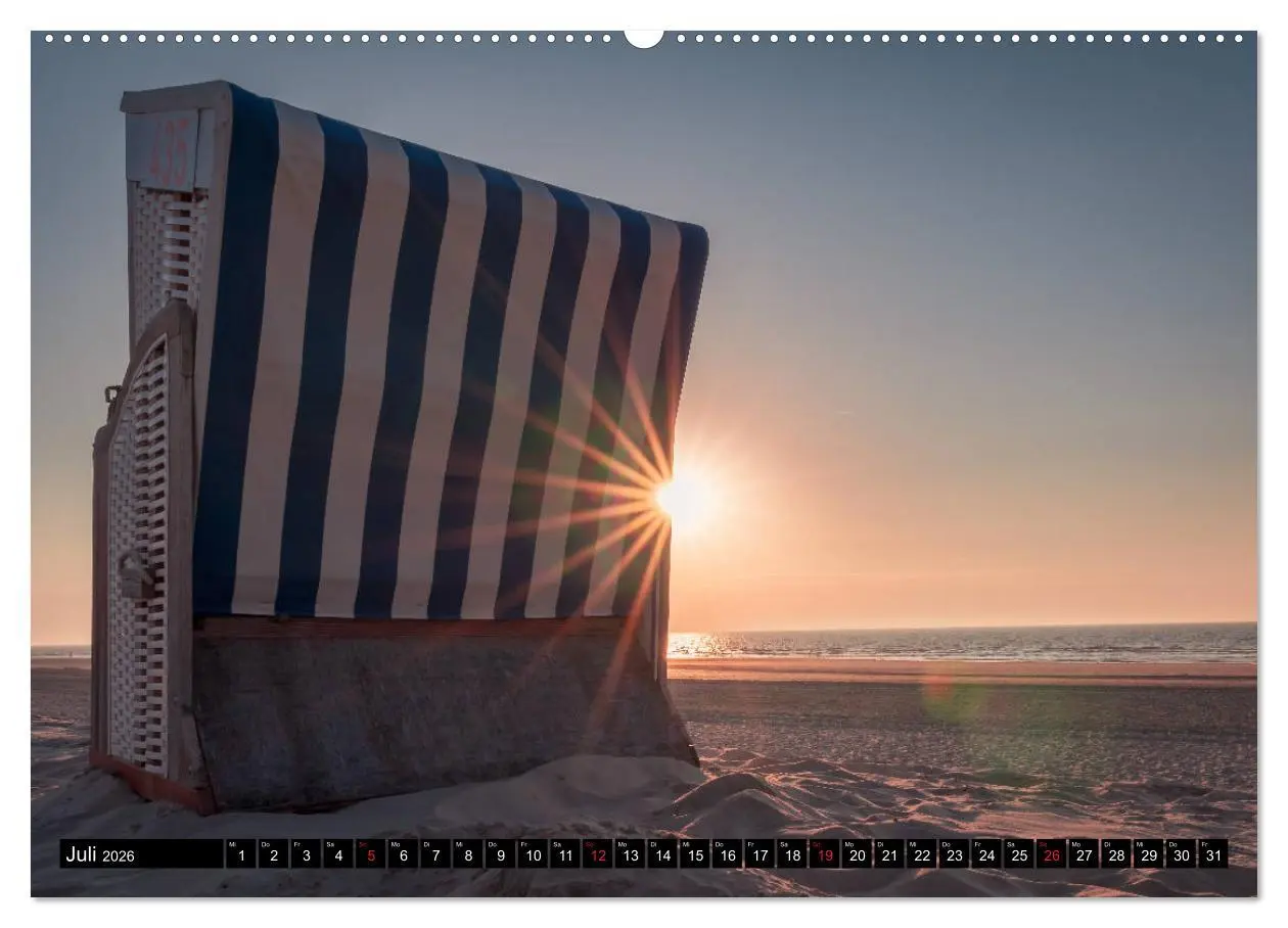 Bild: 9783457725344 | Mein Jahr auf Norderney (Wandkalender 2026 DIN A2 quer), CALVENDO...