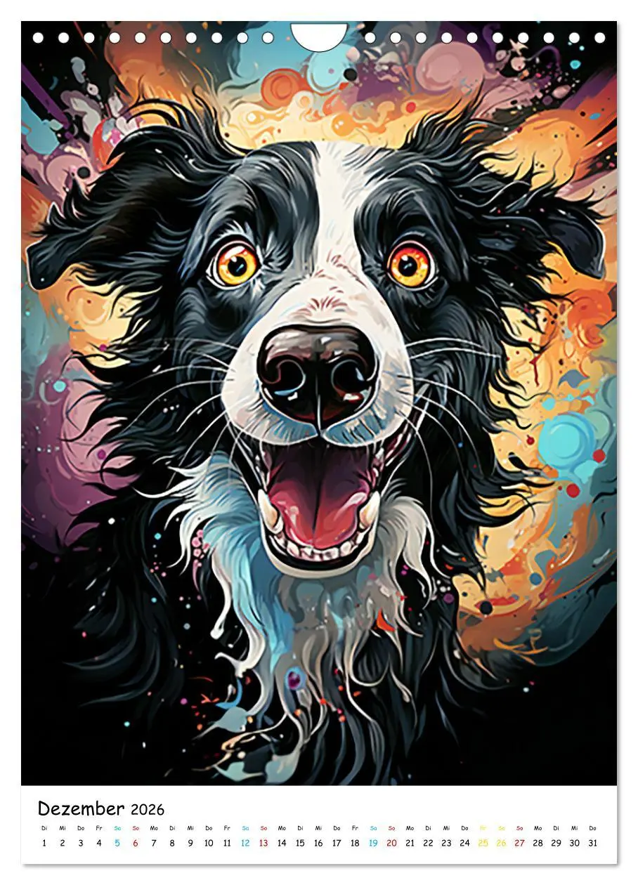 Bild: 9783516295344 | Crazy Dogs Bekannte Hunderassen im Comicstyle (Wandkalender 2026...