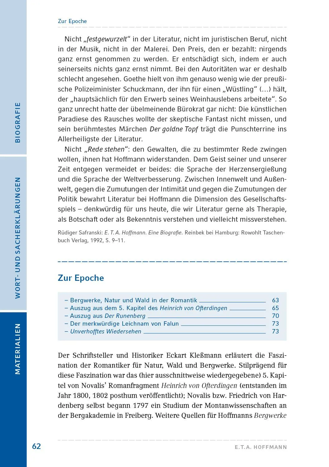 Bild: 9783872915344 | Der Artushof / Die Bergwerke zu Falun | E. T. A. Hoffmann | Buch