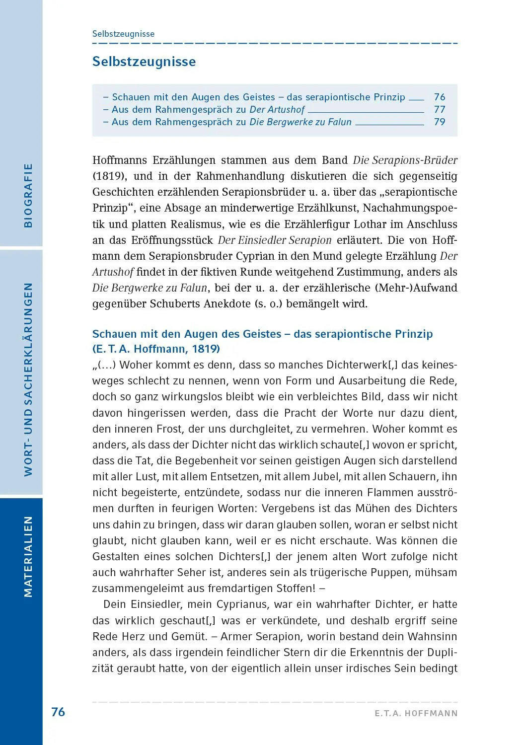 Bild: 9783872915344 | Der Artushof / Die Bergwerke zu Falun | E. T. A. Hoffmann | Buch