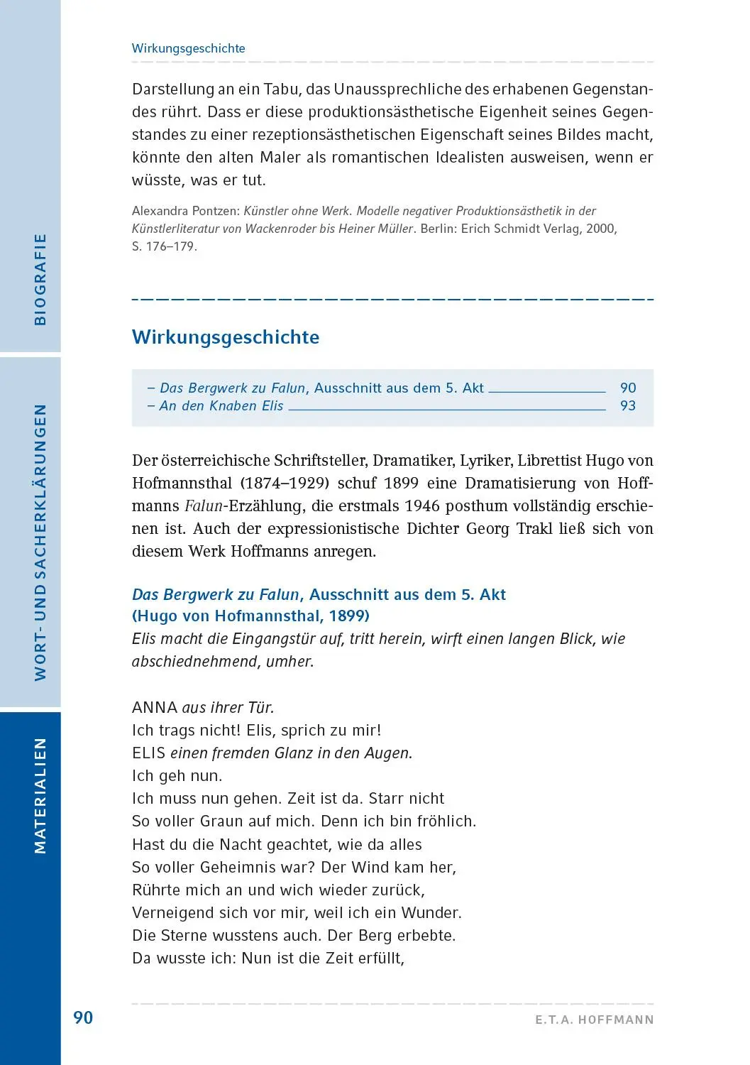 Bild: 9783872915344 | Der Artushof / Die Bergwerke zu Falun | E. T. A. Hoffmann | Buch