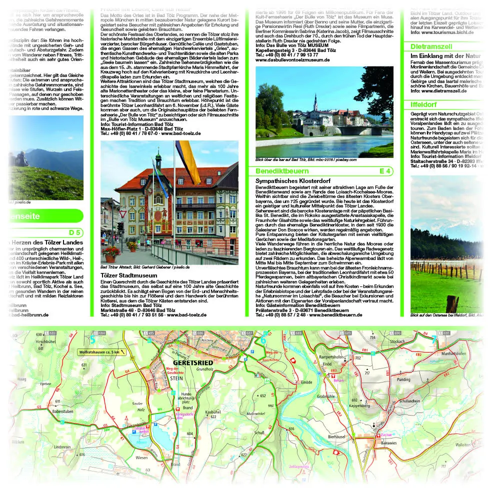 Bild: 9783961325344 | Publicpress Rad- und Wanderkarte Isarwinkel, Bad Tölz, Walchensee,...
