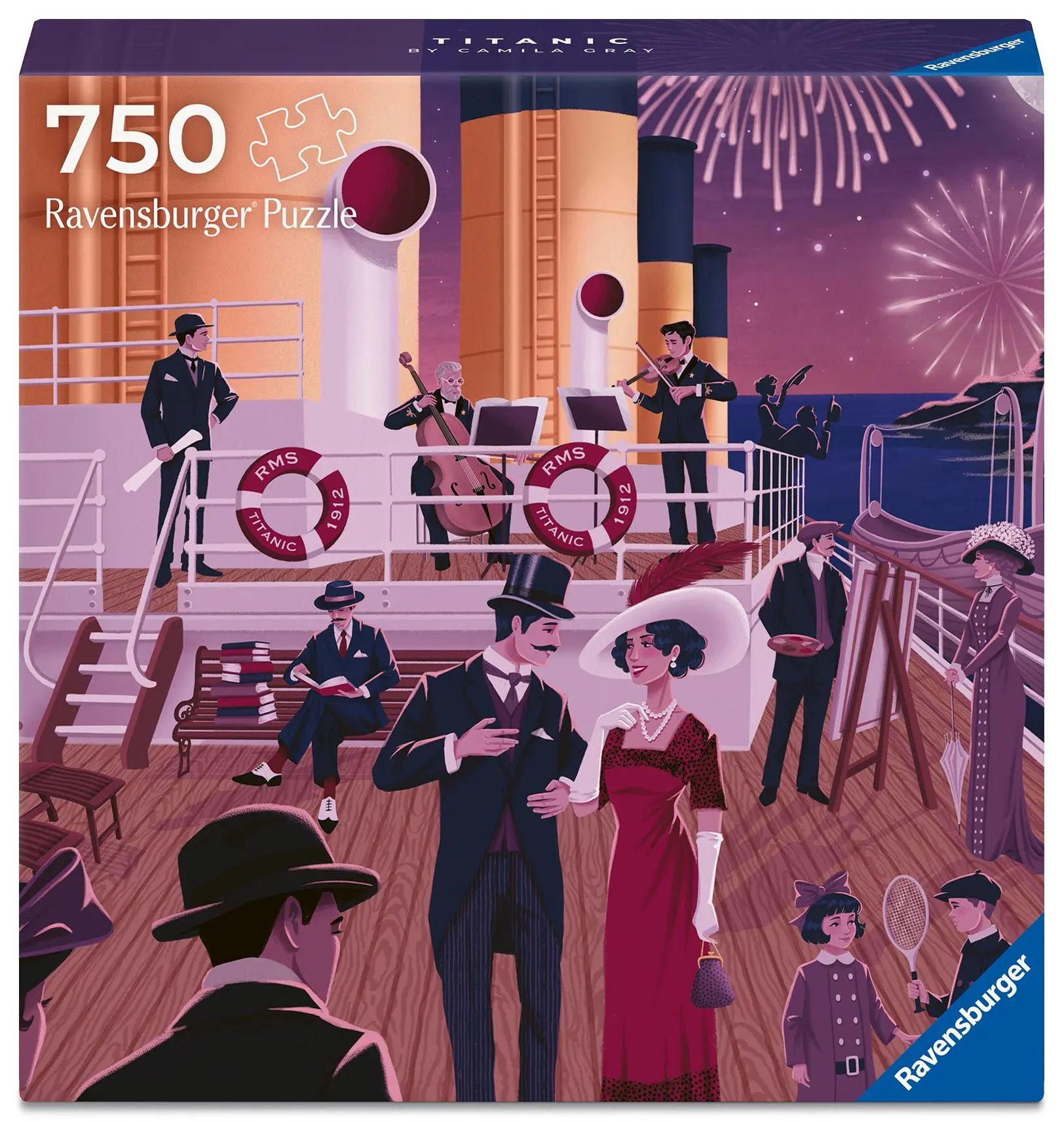 Cover: 4005555015444 | Erwachsenenpuzzle 750 Teile Art&amp;Soul Collection - Titanic | Spiel