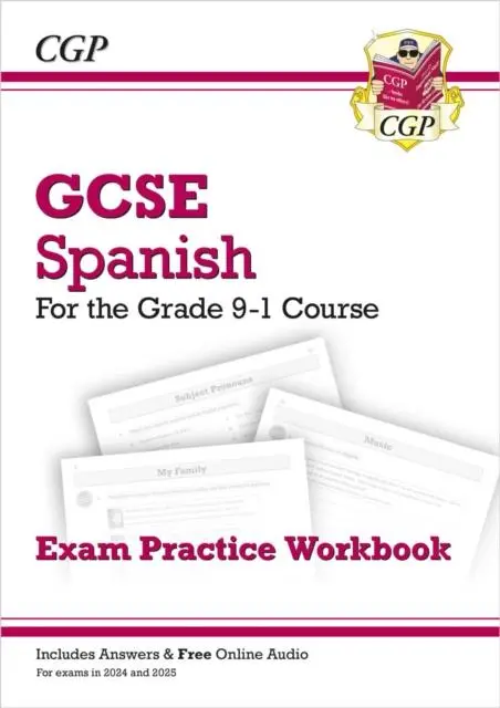 Cover: 9781782945444 | GCSE Spanish Exam Practice Workbook: includes Answers &amp; Online...
