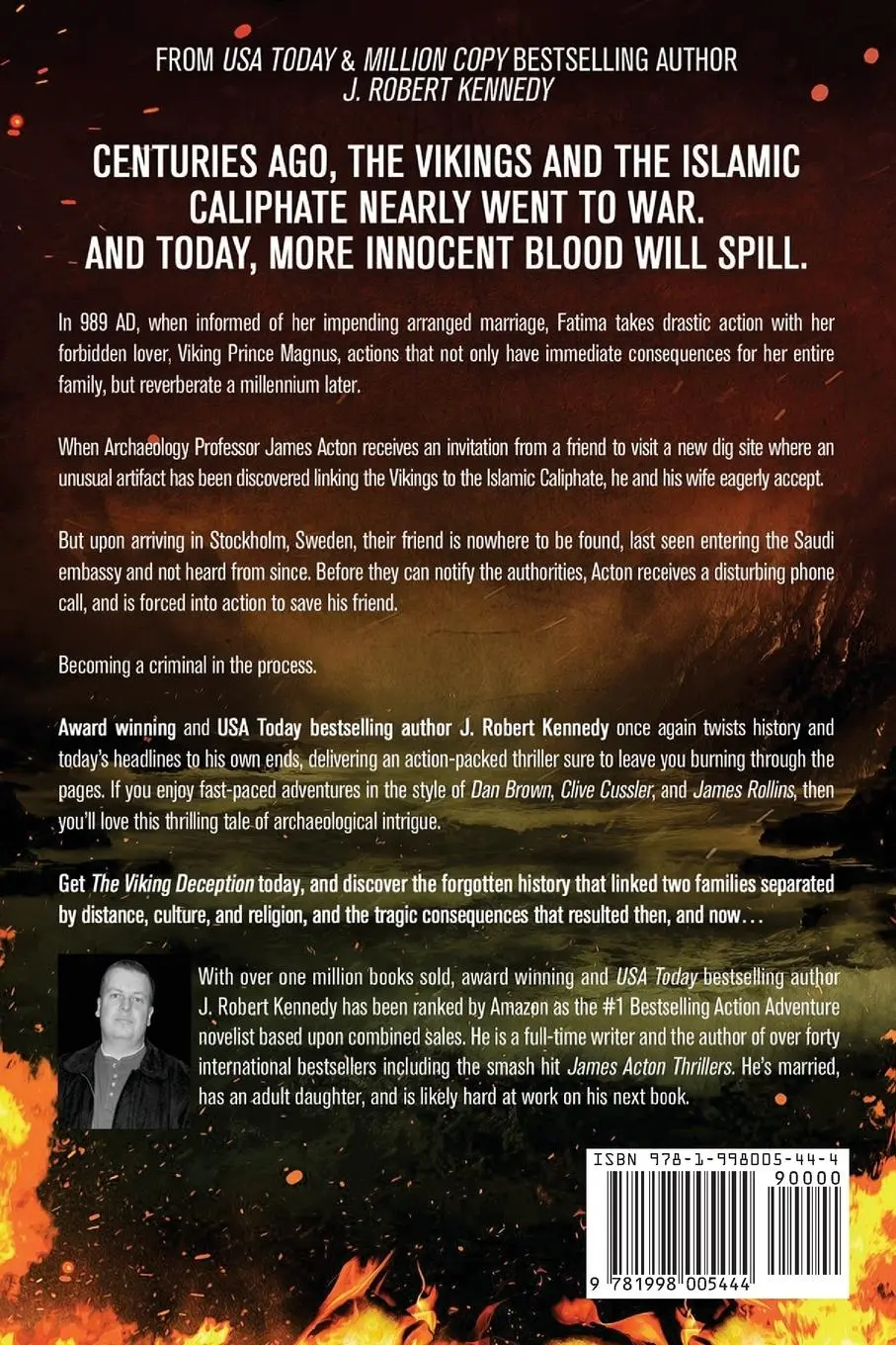 Rückseite: 9781998005444 | The Viking Deception | J. Robert Kennedy | Taschenbuch | Englisch