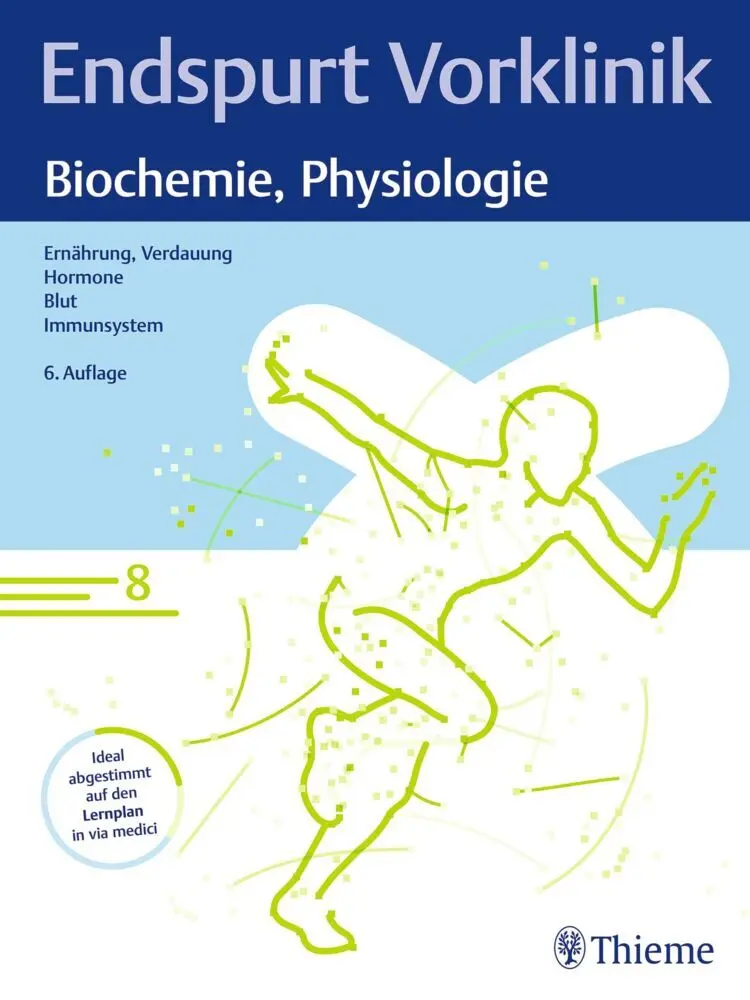 Cover: 9783132445444 | Endspurt Vorklinik: Biochemie, Physiologie | Taschenbuch | Deutsch