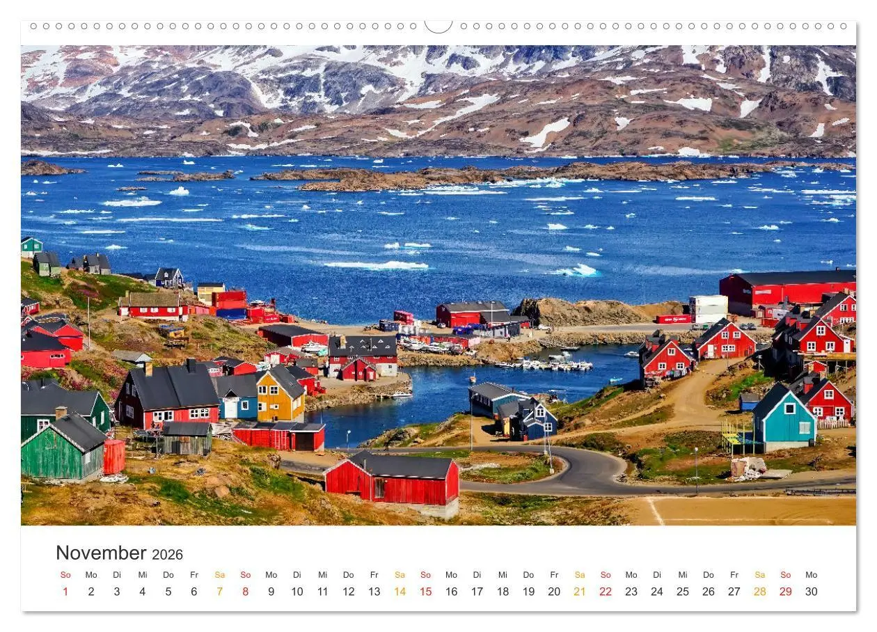 Bild: 9783457265444 | Grönland - Arktische Träume (Wandkalender 2026 DIN A2 quer),...