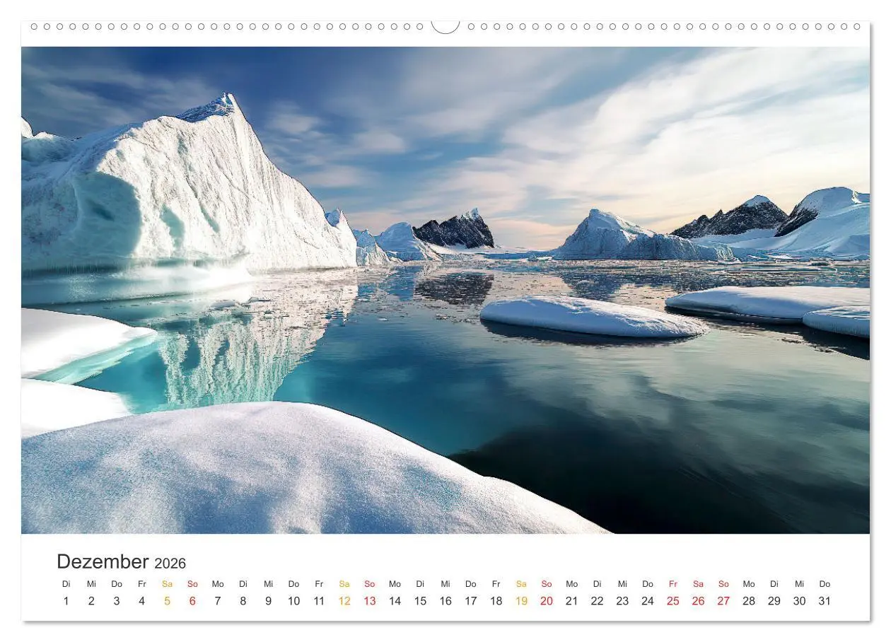 Bild: 9783457265444 | Grönland - Arktische Träume (Wandkalender 2026 DIN A2 quer),...
