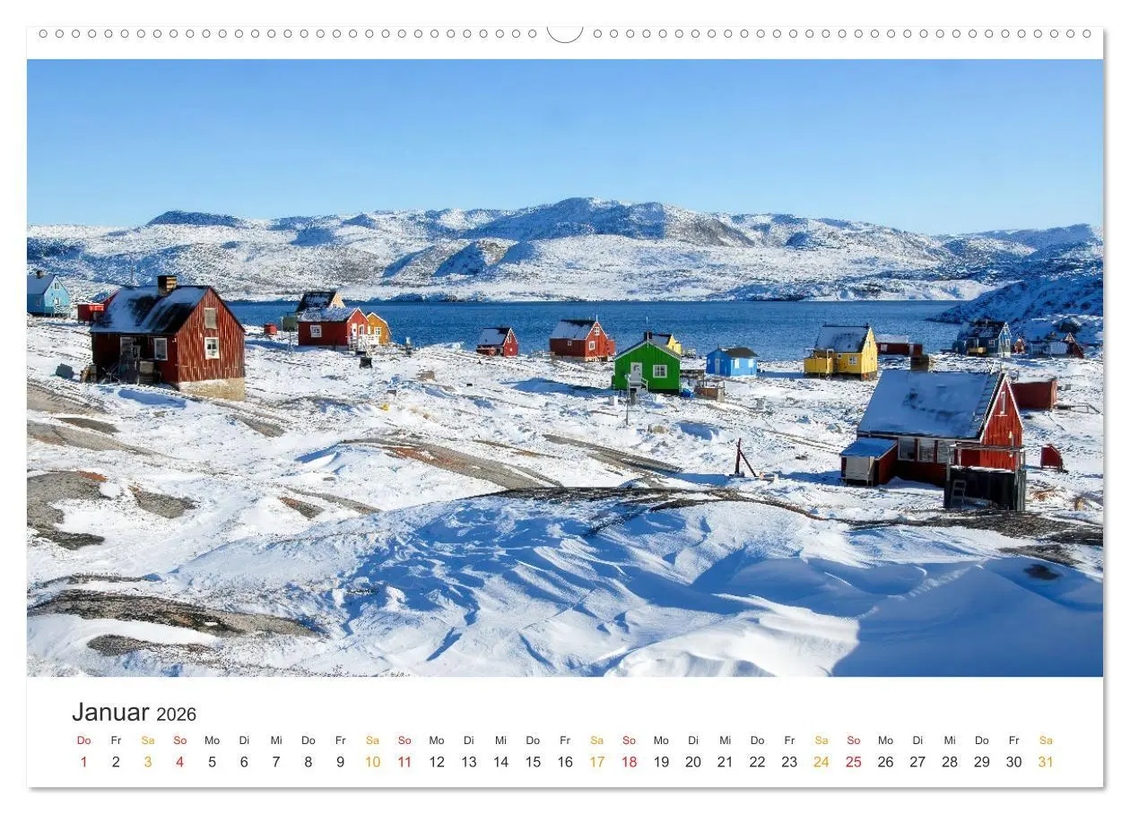 Bild: 9783457265444 | Grönland - Arktische Träume (Wandkalender 2026 DIN A2 quer),...