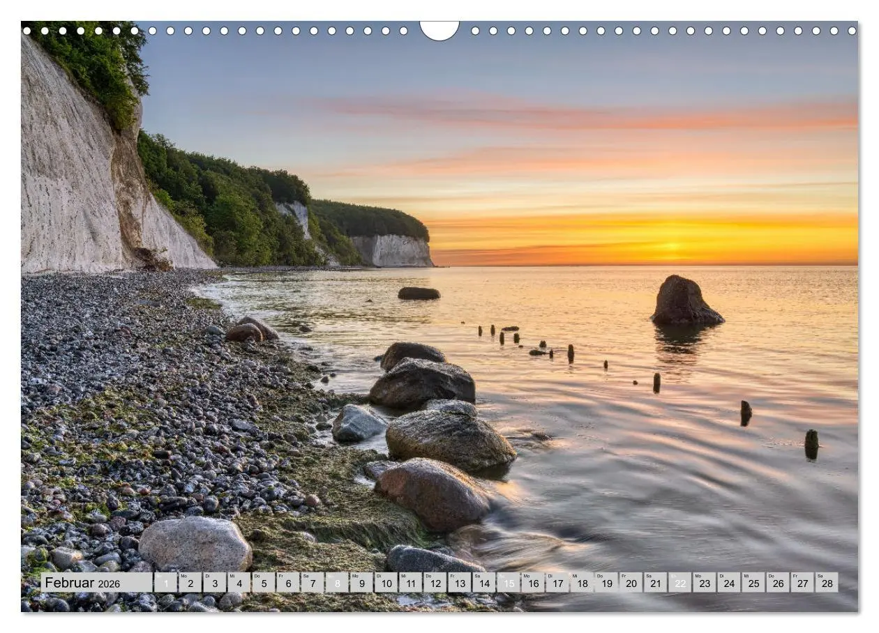 Bild: 9783457575444 | Wunderschöne Ostsee Rügen und Usedom (Wandkalender 2026 DIN A3...