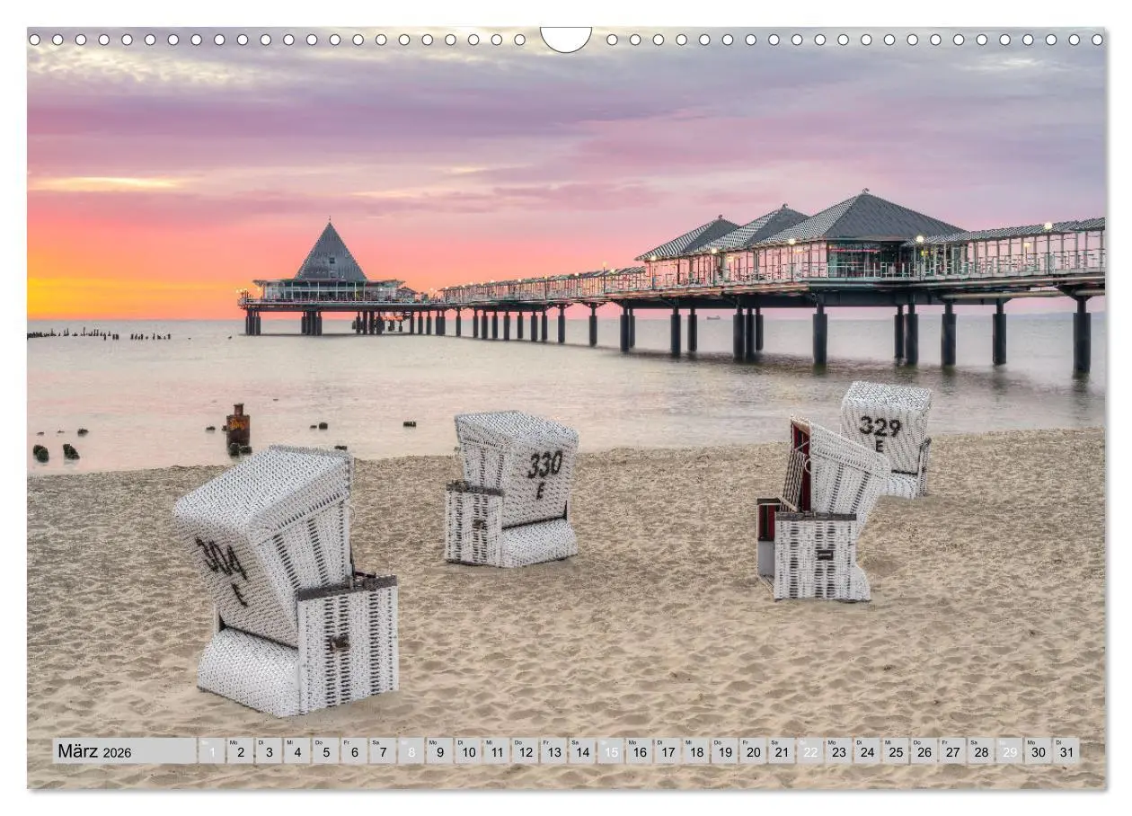 Bild: 9783457575444 | Wunderschöne Ostsee Rügen und Usedom (Wandkalender 2026 DIN A3...
