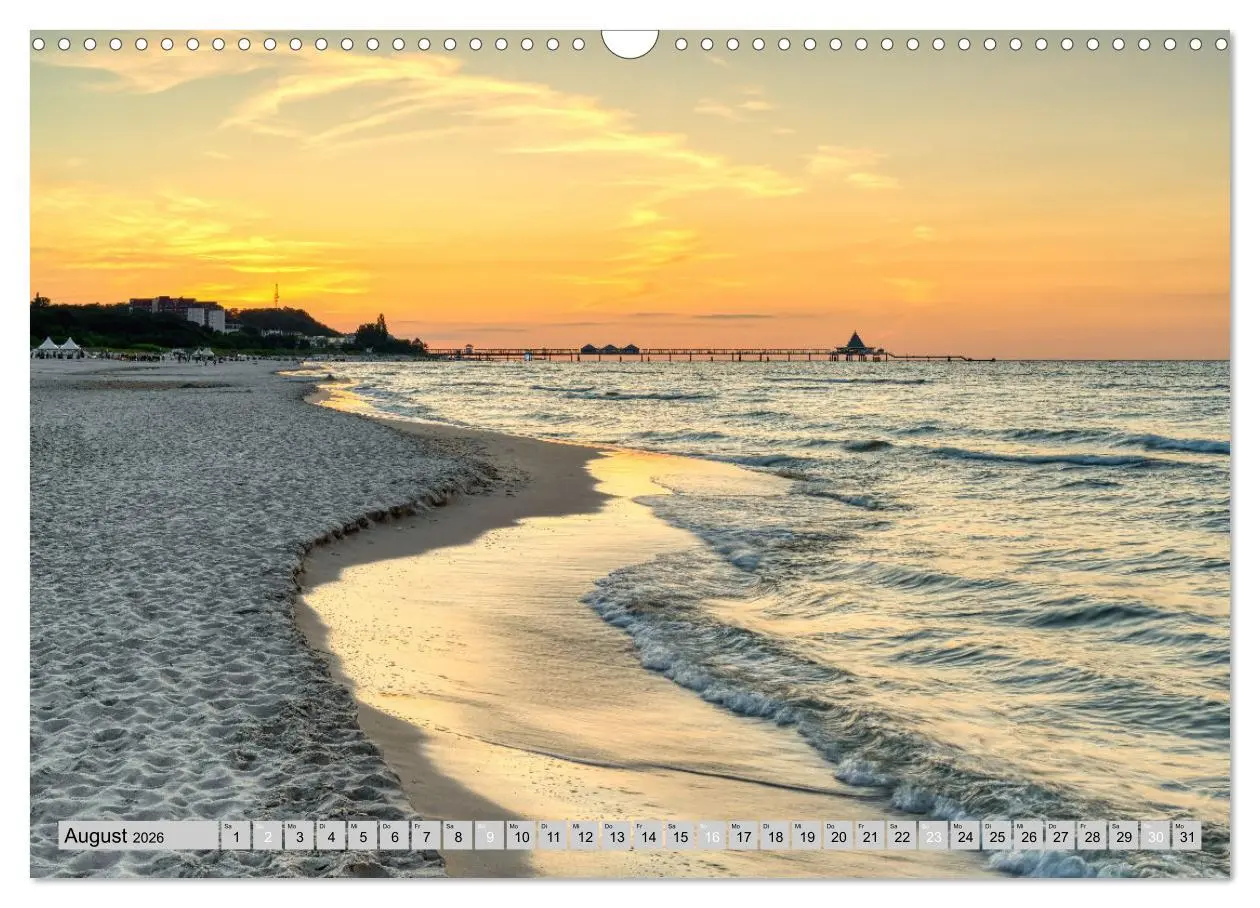 Bild: 9783457575444 | Wunderschöne Ostsee Rügen und Usedom (Wandkalender 2026 DIN A3...