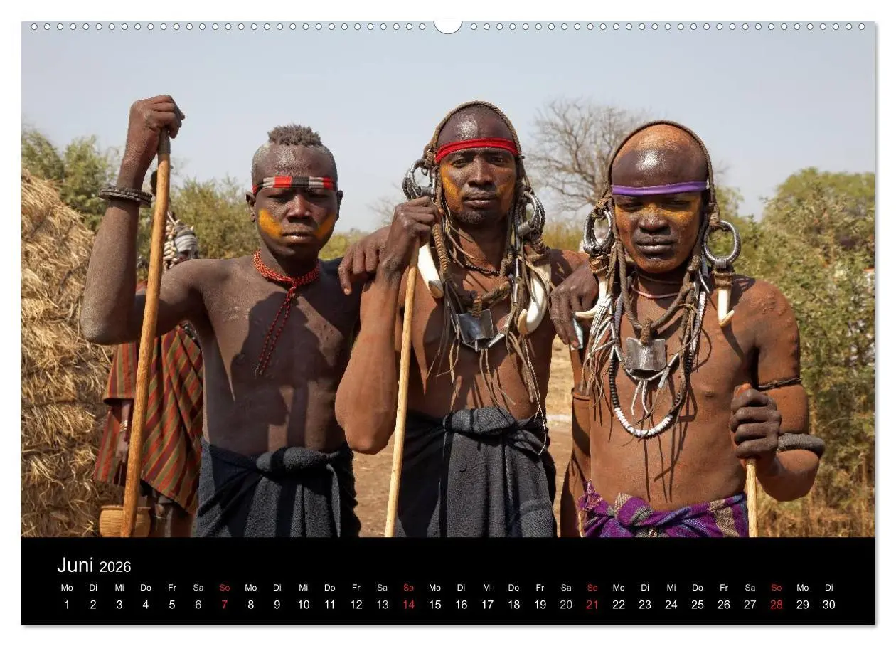 Bild: 9783516045444 | Landleben in Äthiopien (Wandkalender 2026 DIN A2 quer), CALVENDO...