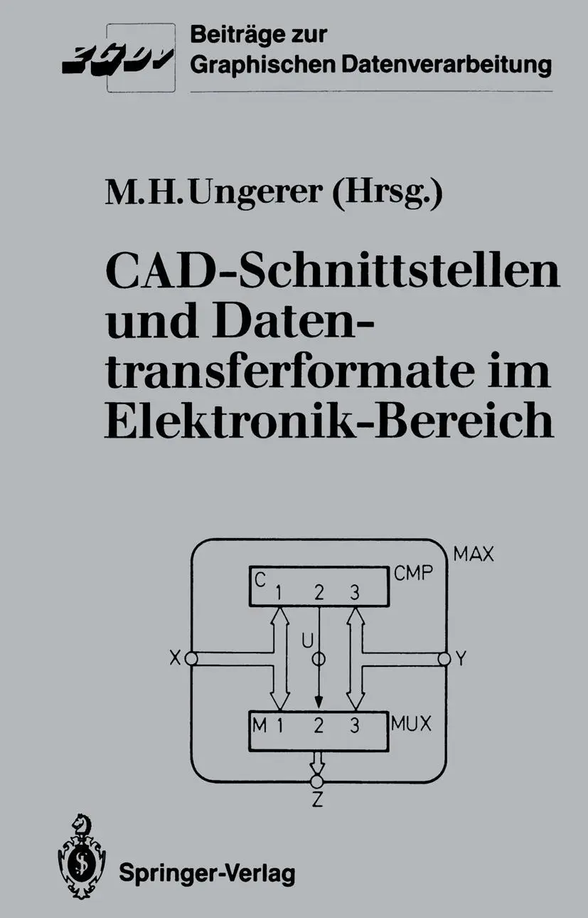 Cover: 9783540185444 | CAD-Schnittstellen und Datentransferformate im Elektronik-Bereich