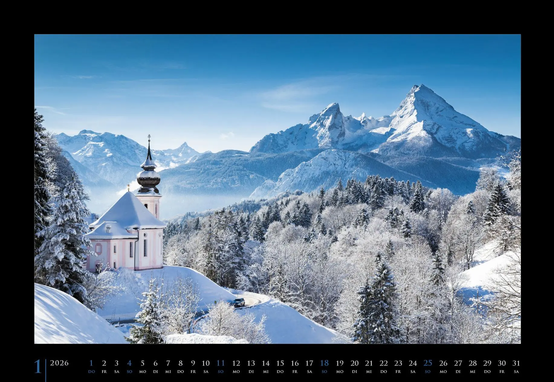 Bild: 9783925605444 | Stimmungen 2026 | Stimmungsvoll durch das Jahr | Dieter Braue | 2026