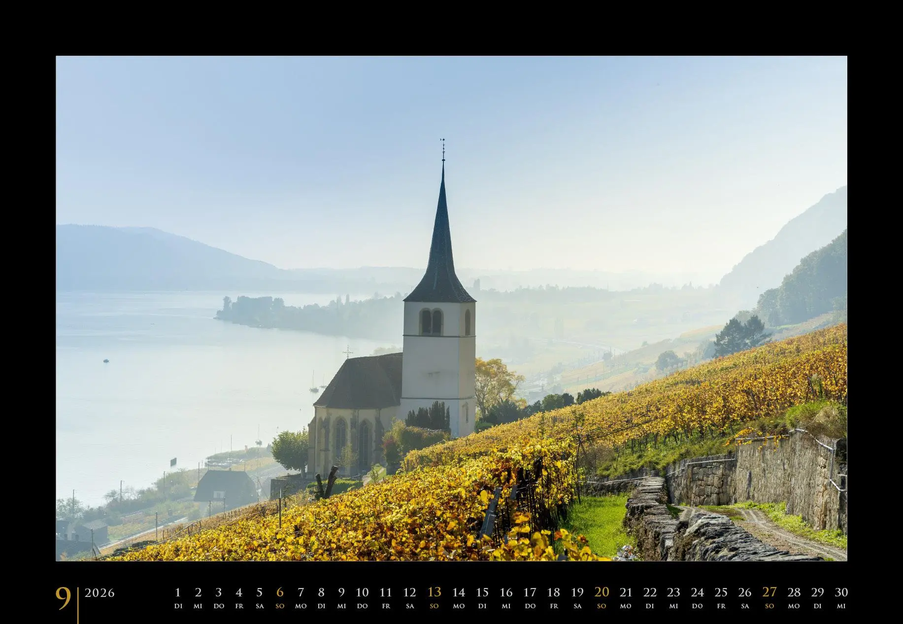 Bild: 9783925605444 | Stimmungen 2026 | Stimmungsvoll durch das Jahr | Dieter Braue | 2026