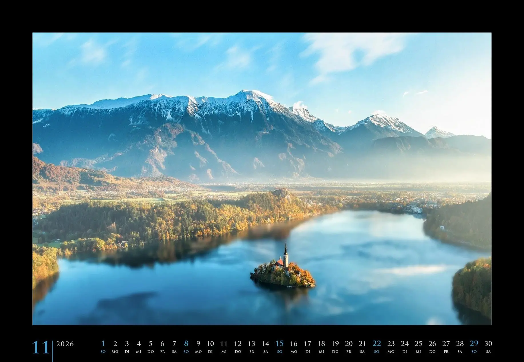 Bild: 9783925605444 | Stimmungen 2026 | Stimmungsvoll durch das Jahr | Dieter Braue | 2026
