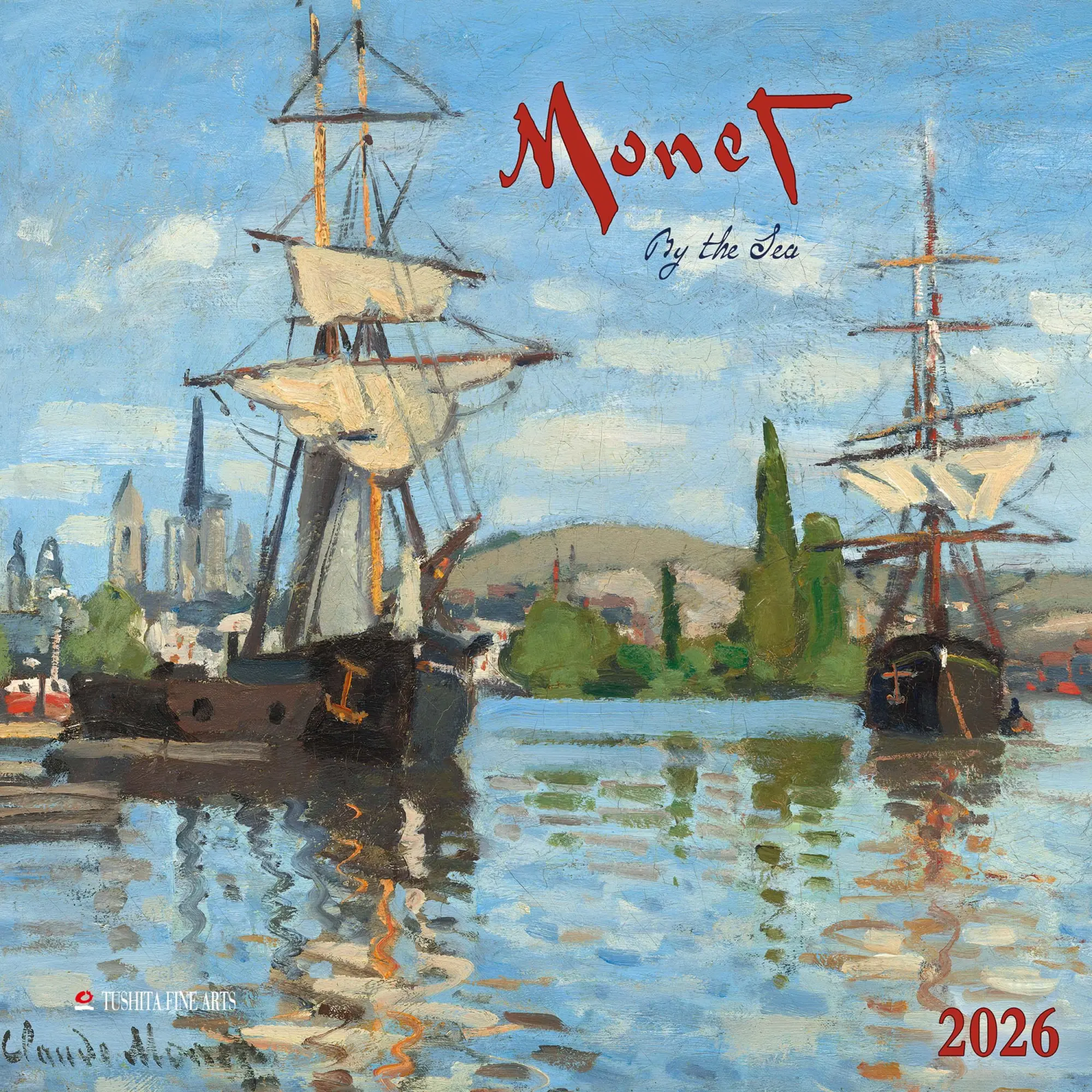 Cover: 9783959295444 | Claude Monet - By the Sea 2026 | Kalender 2026 | Kalender | 28 S.