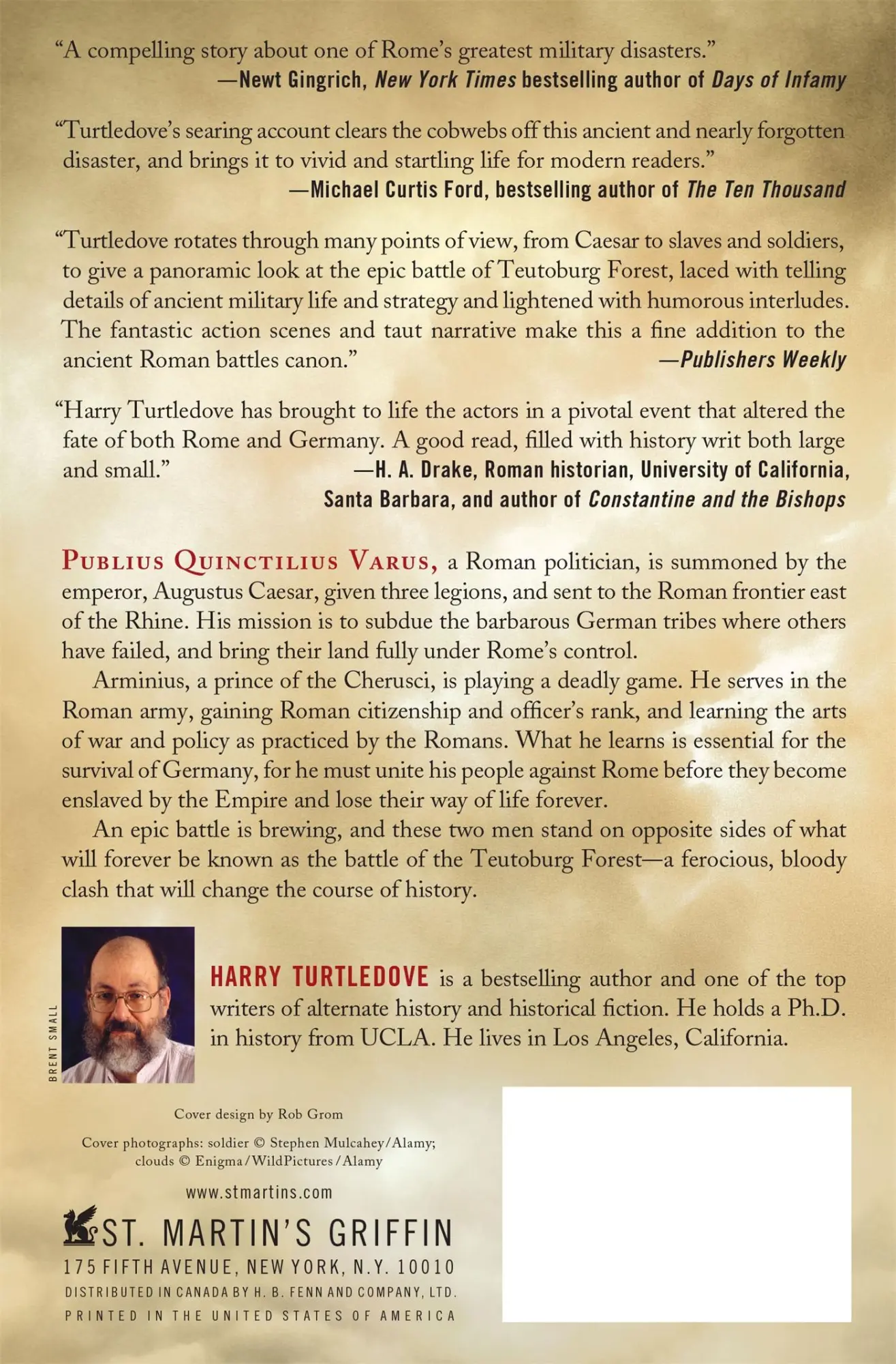 Rückseite: 9780312605544 | Give Me Back My Legions! | Harry Turtledove | Taschenbuch | Englisch