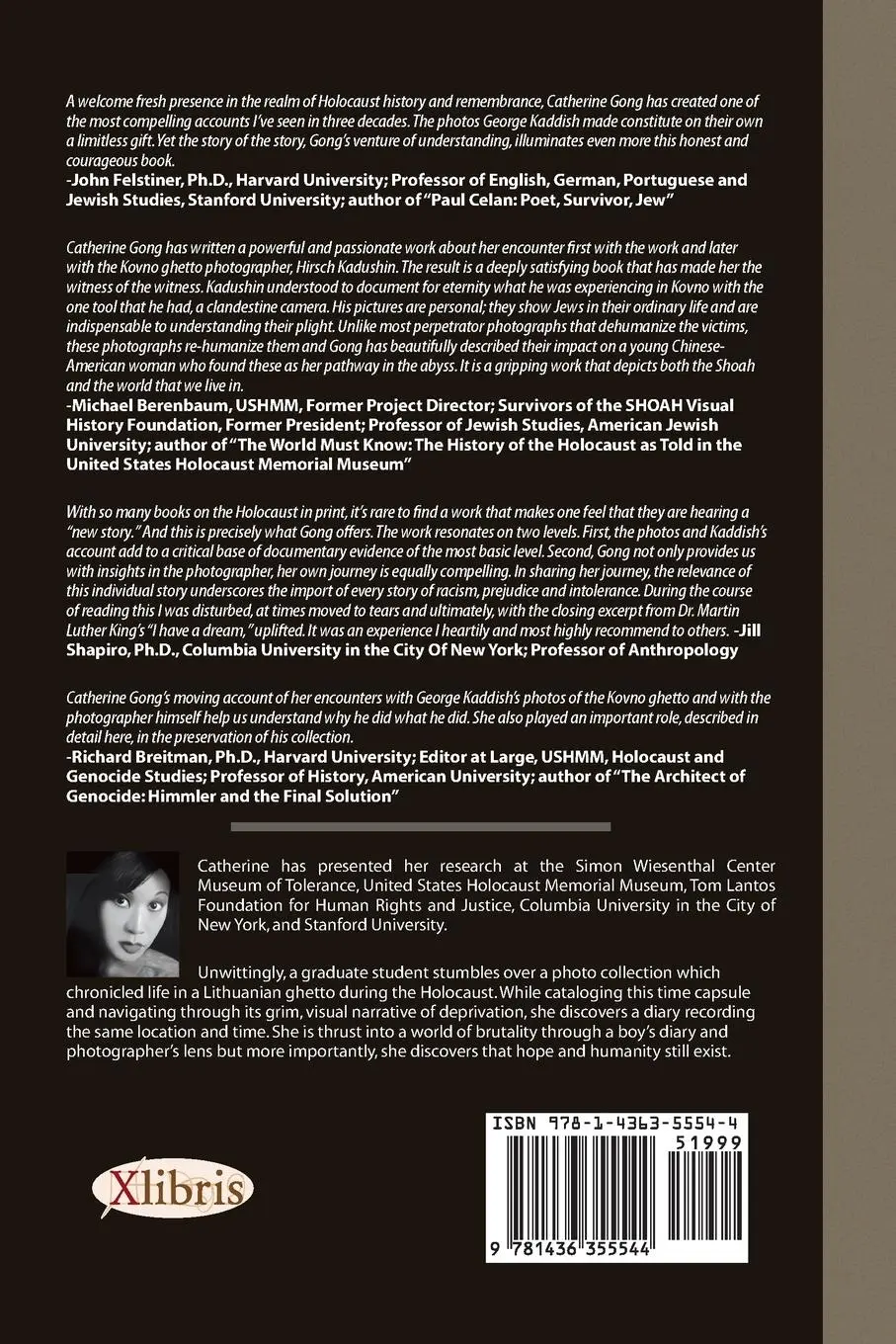 Rückseite: 9781436355544 | George's Kaddish for Kovno and the Six Million | Catherine Gong | Buch