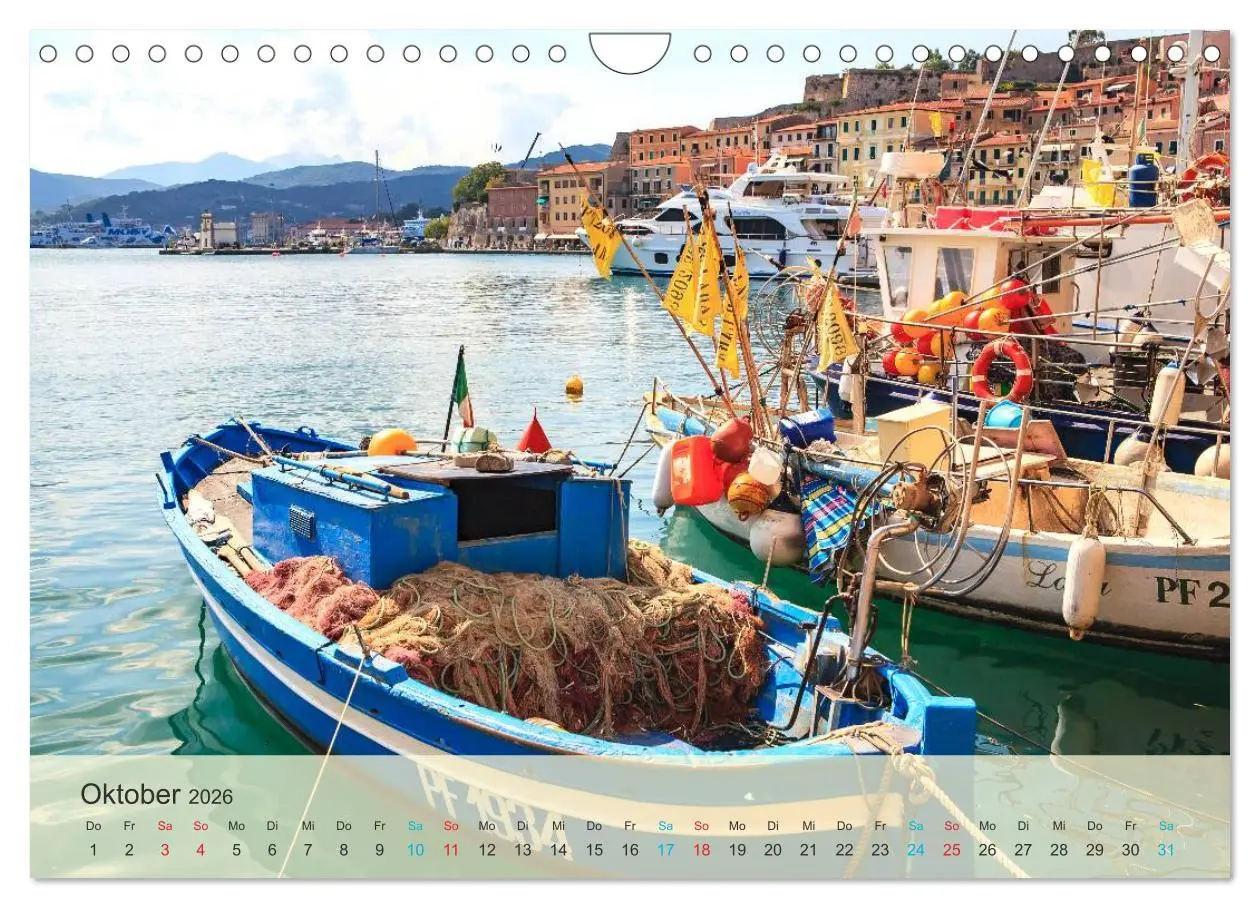 Bild: 9783457945544 | Elba - die Insel im Mittelmeer (Wandkalender 2026 DIN A4 quer),...