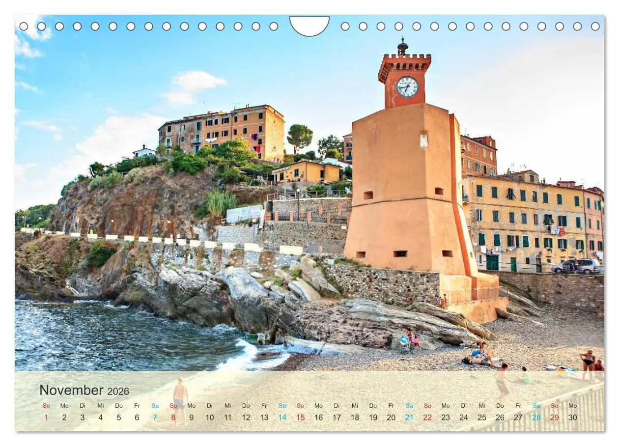 Bild: 9783457945544 | Elba - die Insel im Mittelmeer (Wandkalender 2026 DIN A4 quer),...