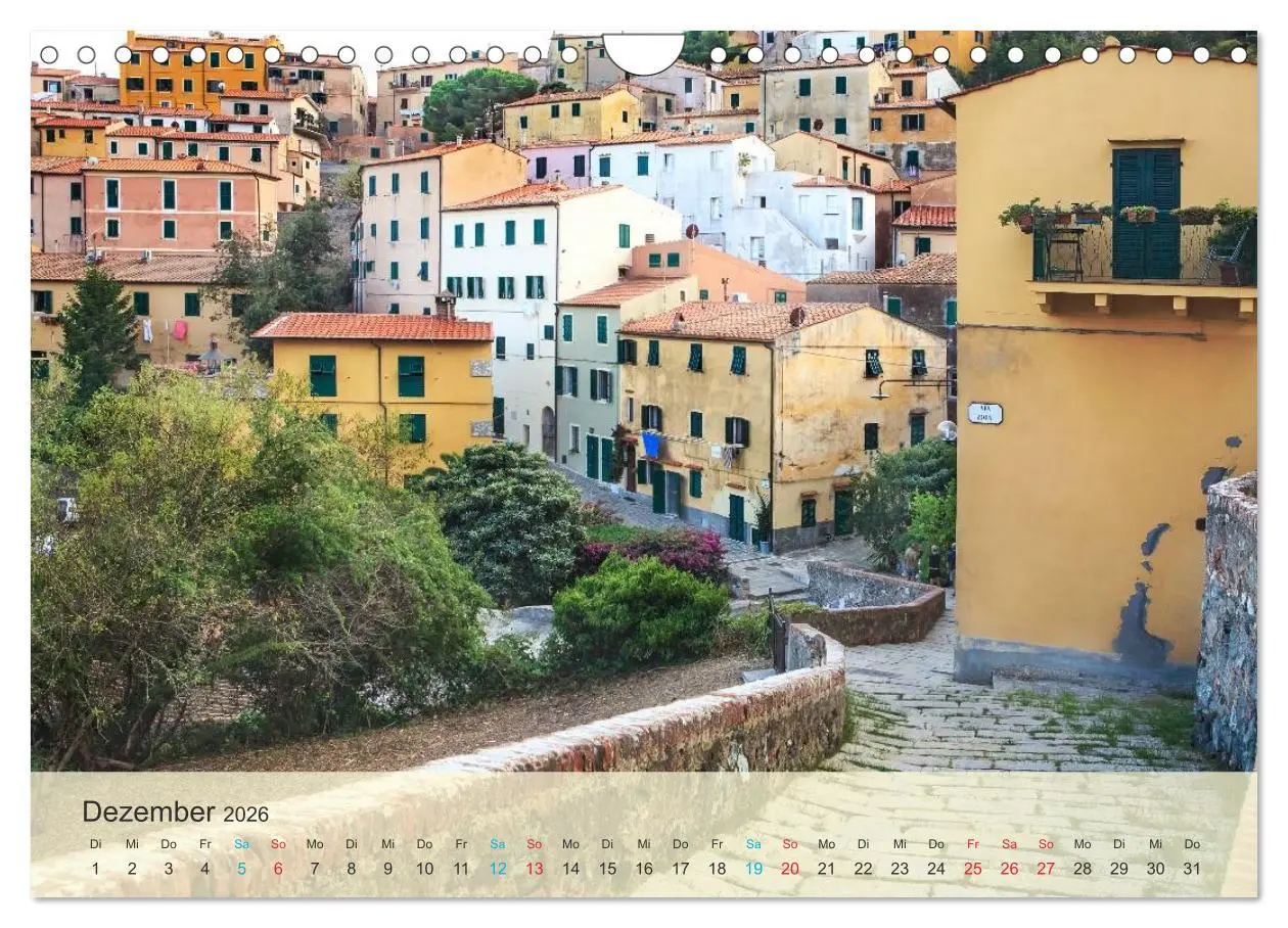 Bild: 9783457945544 | Elba - die Insel im Mittelmeer (Wandkalender 2026 DIN A4 quer),...