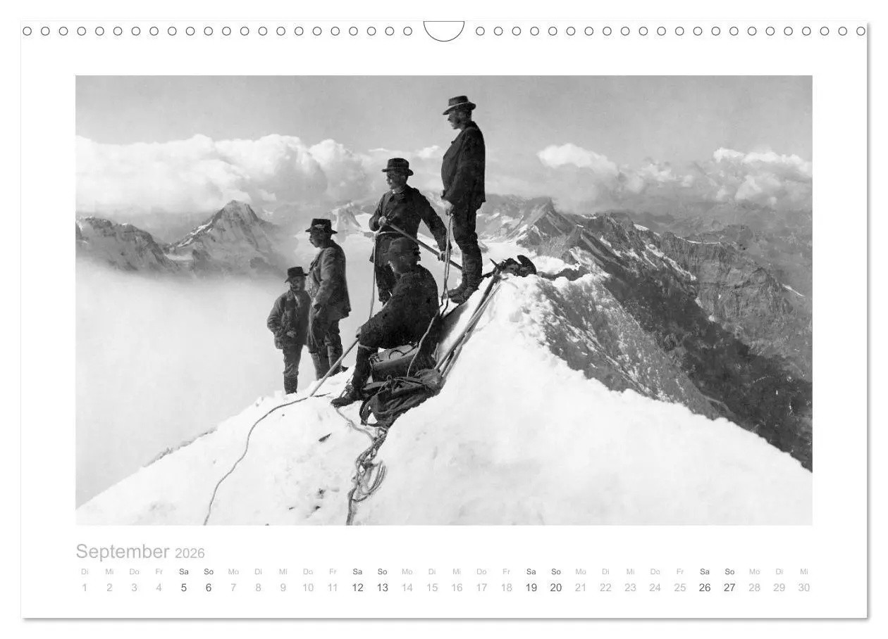 Bild: 9783516035544 | Gipfelstürmer - Bergsteigen in den Alpen (Wandkalender 2026 DIN A3...