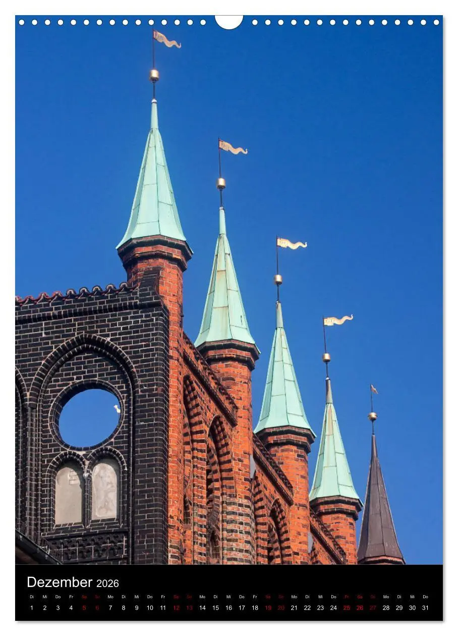 Bild: 9783516415544 | Lübeck - Hanseschönheit in Insellage (Wandkalender 2026 DIN A3...