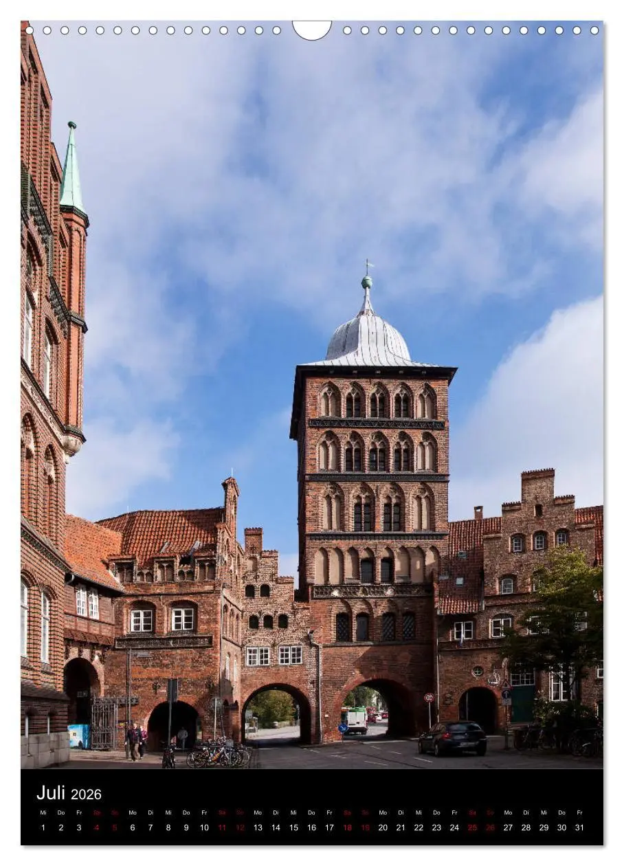Bild: 9783516415544 | Lübeck - Hanseschönheit in Insellage (Wandkalender 2026 DIN A3...