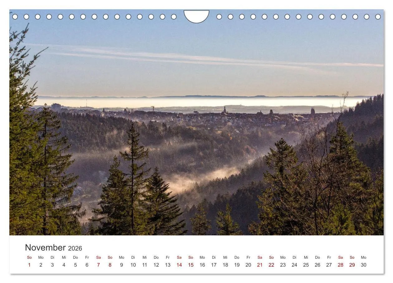 Bild: 9783457625644 | Freudenstadt 2026 (Wandkalender 2026 DIN A4 quer), CALVENDO...