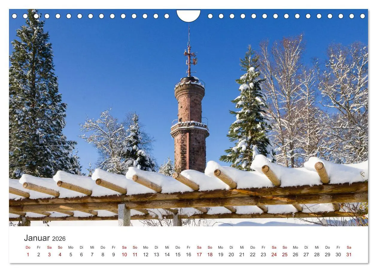 Bild: 9783457625644 | Freudenstadt 2026 (Wandkalender 2026 DIN A4 quer), CALVENDO...