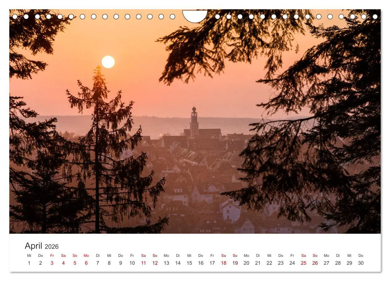 Bild: 9783457625644 | Freudenstadt 2026 (Wandkalender 2026 DIN A4 quer), CALVENDO...