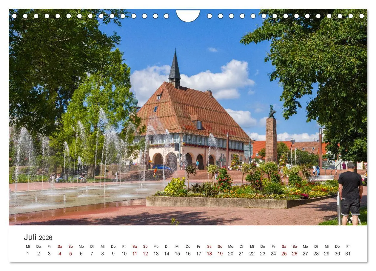 Bild: 9783457625644 | Freudenstadt 2026 (Wandkalender 2026 DIN A4 quer), CALVENDO...