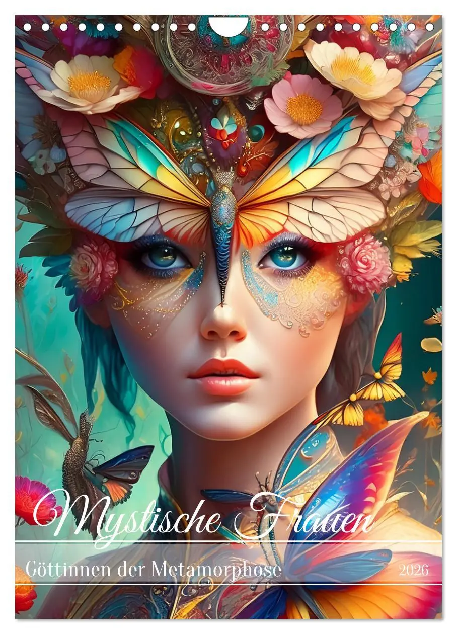 Cover: 9783516265644 | Mystische Frauen - Göttinnen der Metamorphose (Wandkalender 2026...