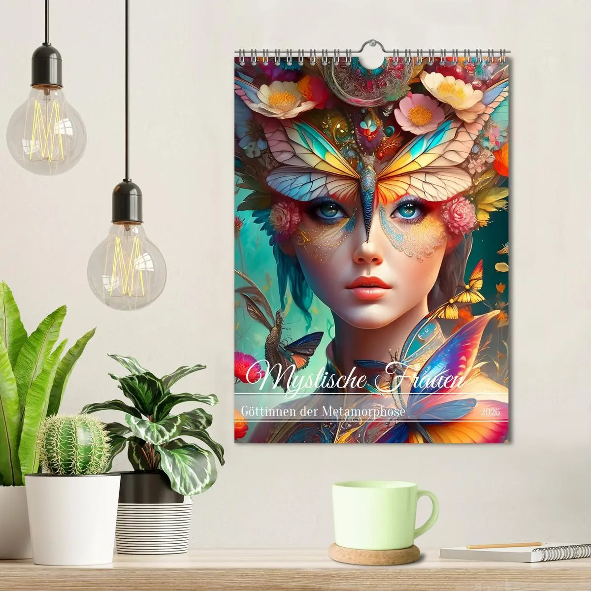 Bild: 9783516265644 | Mystische Frauen - Göttinnen der Metamorphose (Wandkalender 2026...