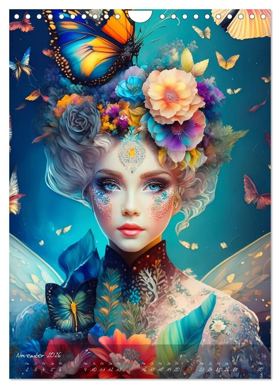 Bild: 9783516265644 | Mystische Frauen - Göttinnen der Metamorphose (Wandkalender 2026...