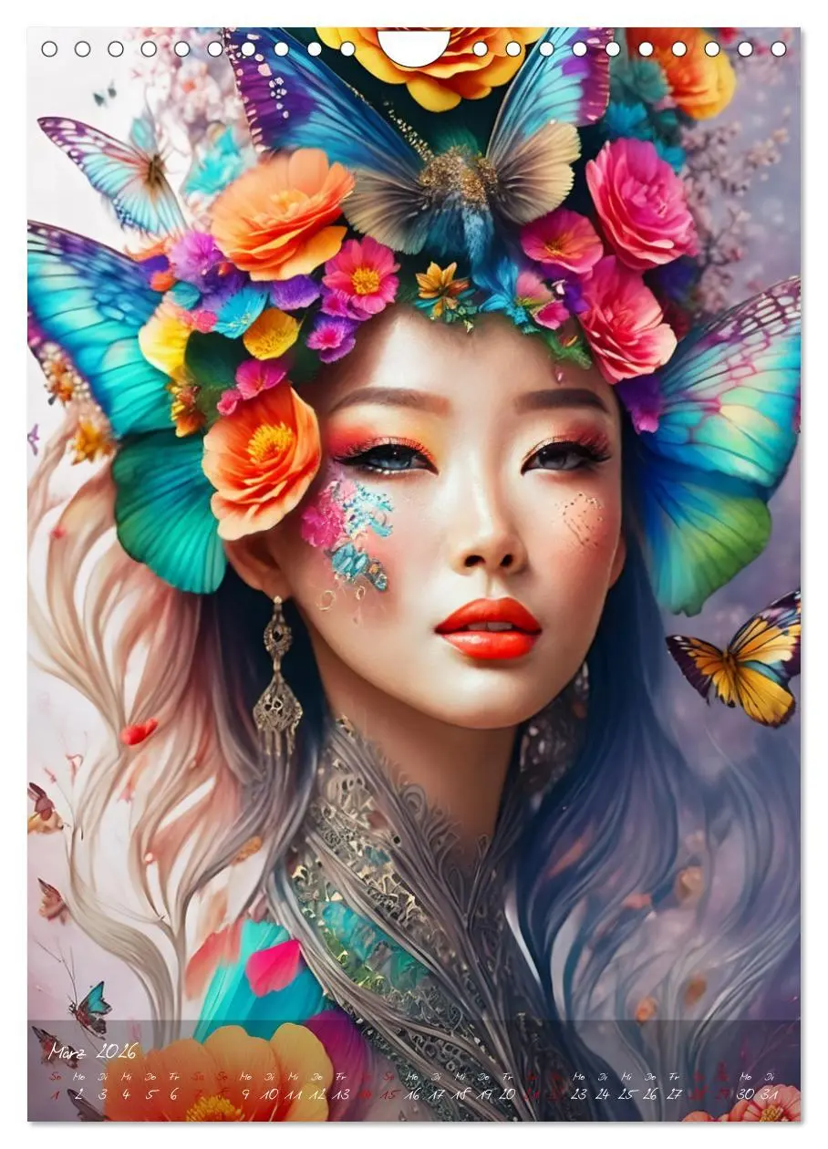 Bild: 9783516265644 | Mystische Frauen - Göttinnen der Metamorphose (Wandkalender 2026...