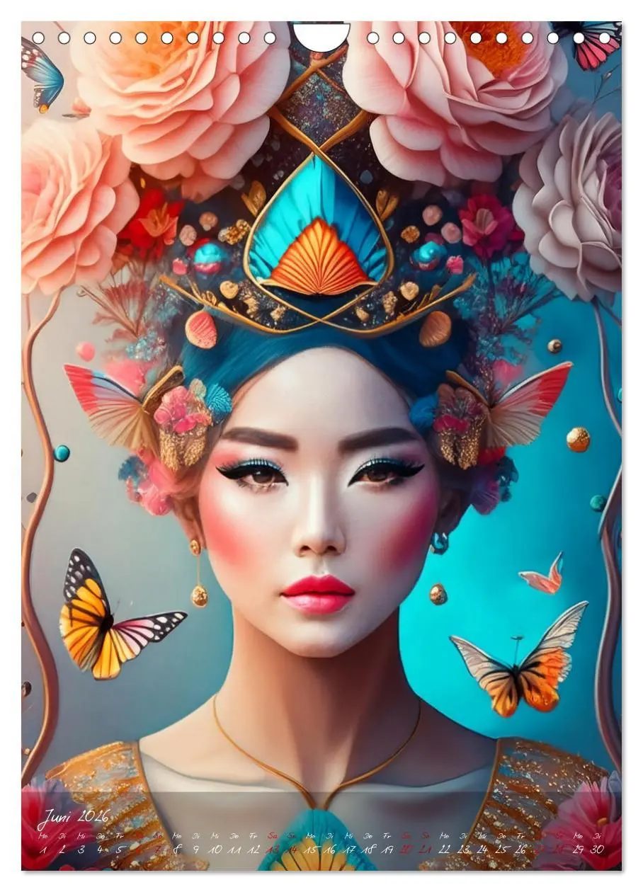 Bild: 9783516265644 | Mystische Frauen - Göttinnen der Metamorphose (Wandkalender 2026...